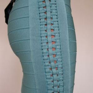 Herve Leger Strapless Dress